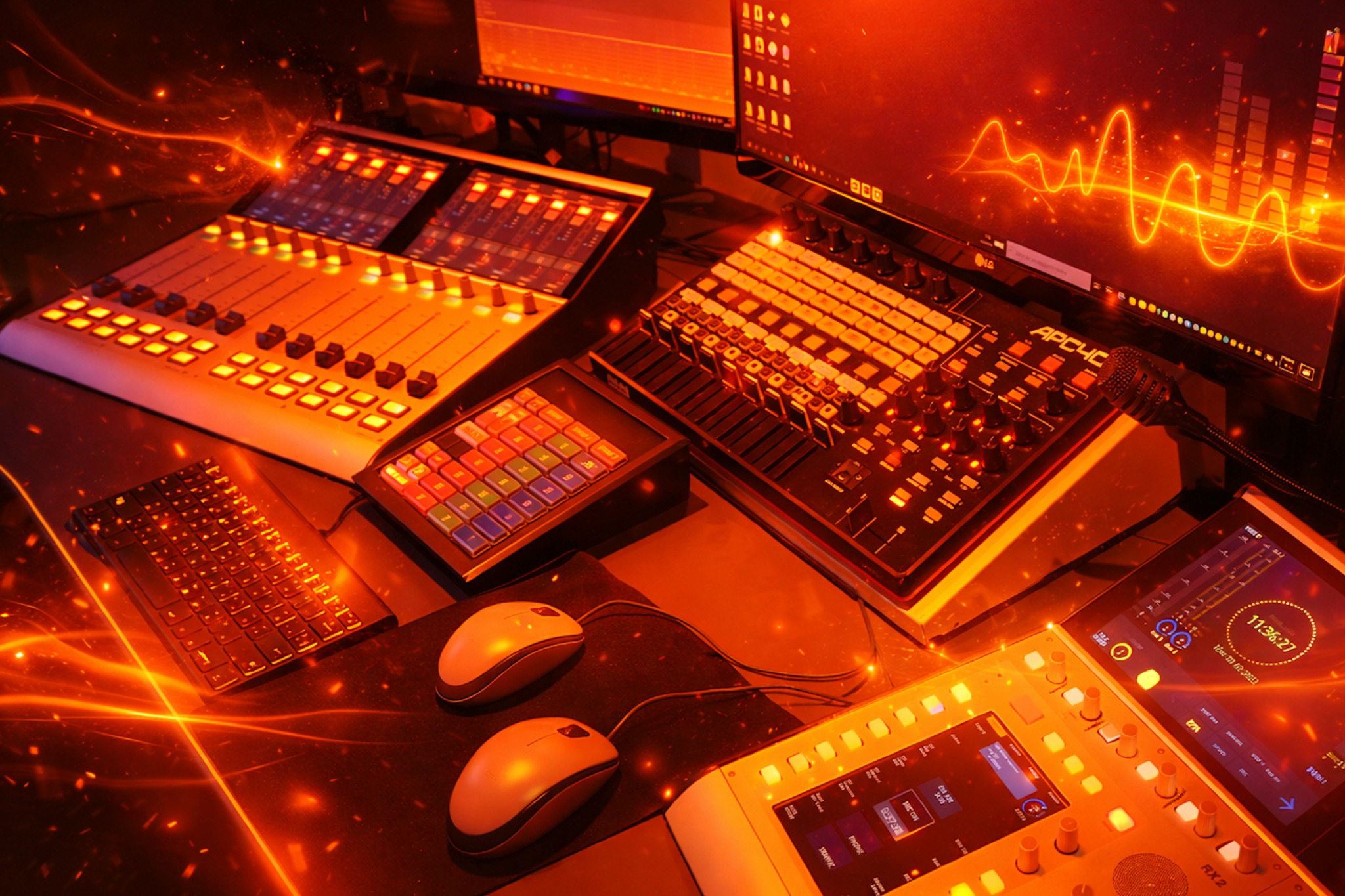 Revival FM studio atmosphere