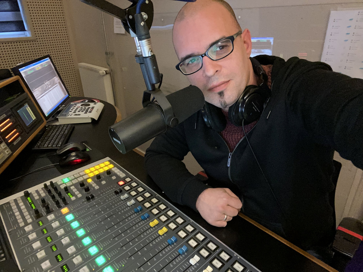 Robin Prijs in studio